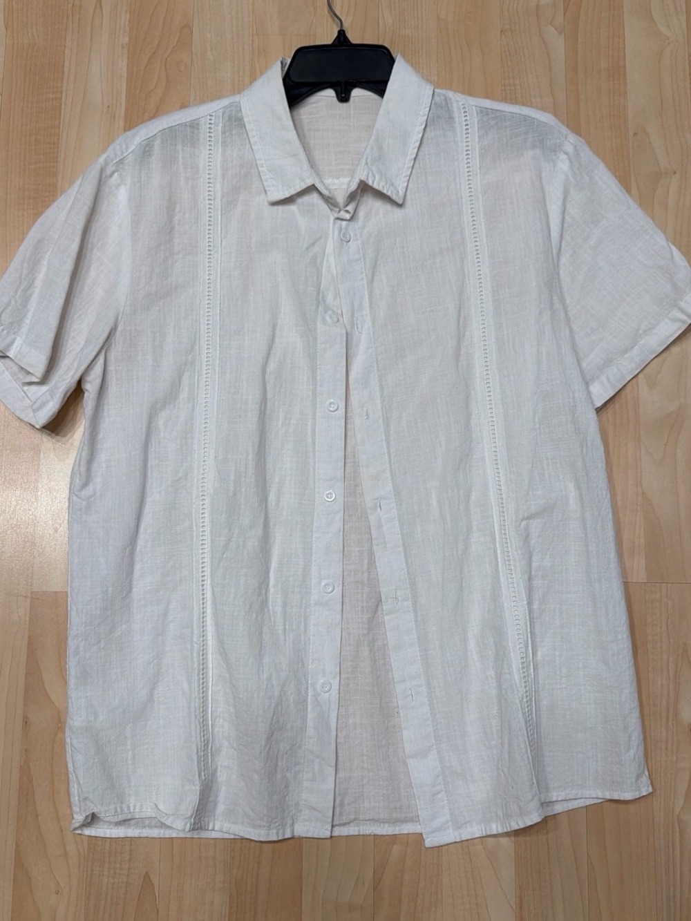 Cotton On White Short-Sleeve Button-Down Shirt